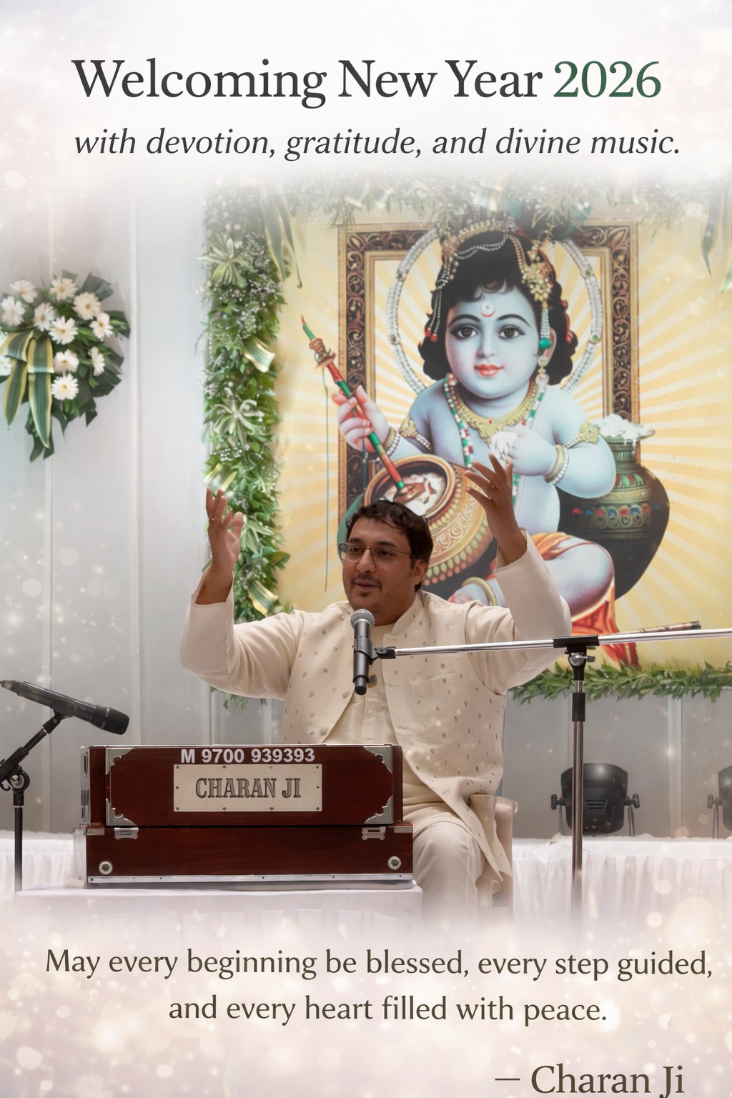Welcoming New Year 2026 with Devotion, Gratitude, and Divine Music