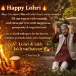 Happy Lohri 2026 – A Sacred Celebration of Gratitude & New Beginnings with Charan Ji