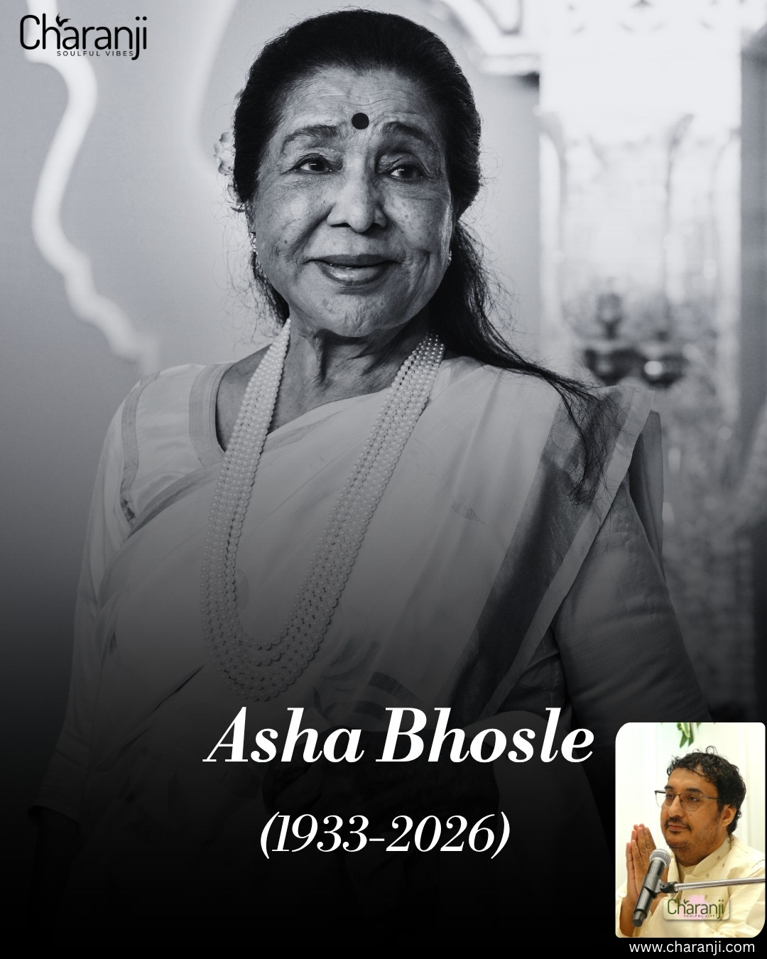 Asha Bhosle Tribute Bollywood Legend & Music Icon (1933–2026)