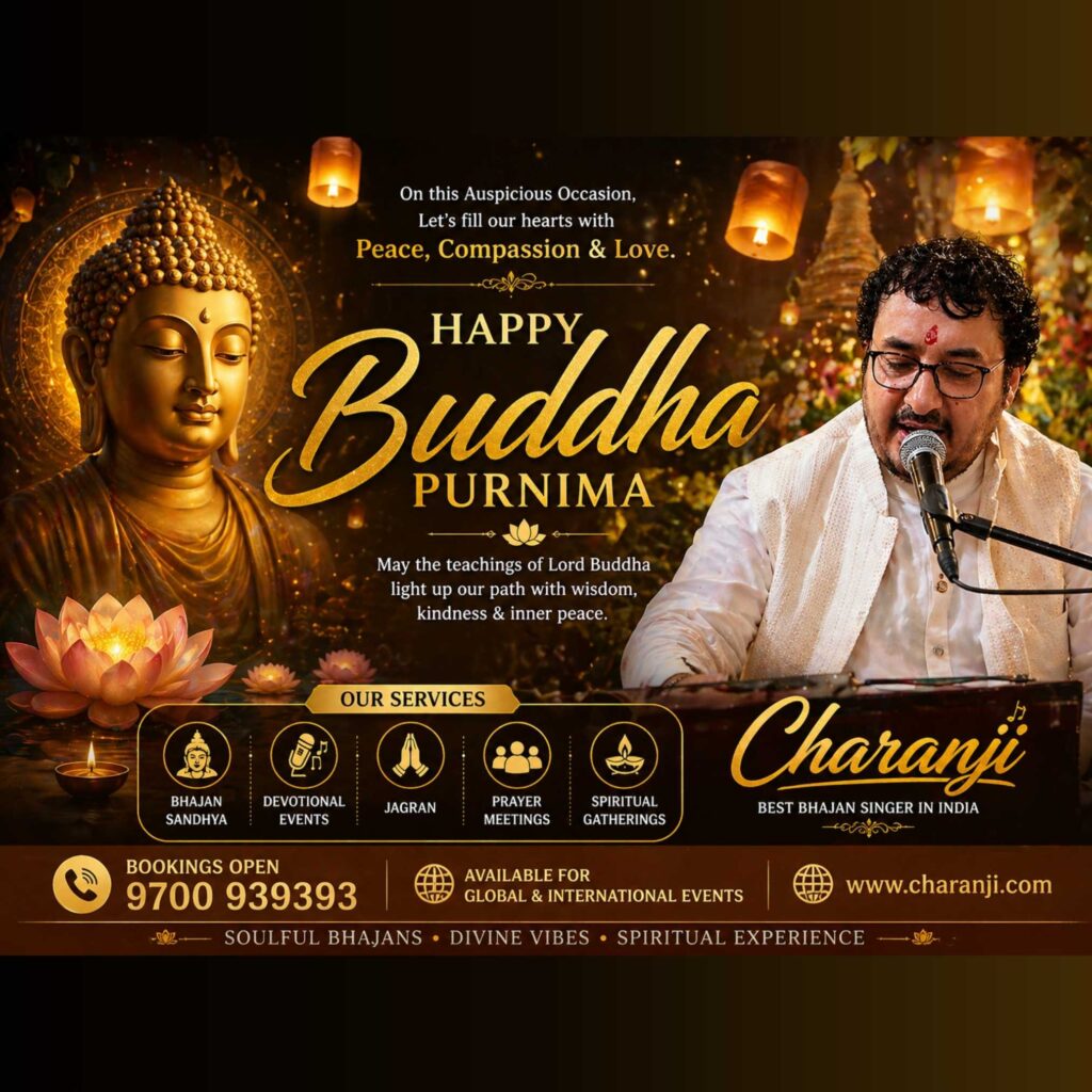 Celebrate Buddha Purnima with Soulful Bhajans by Charan Ji